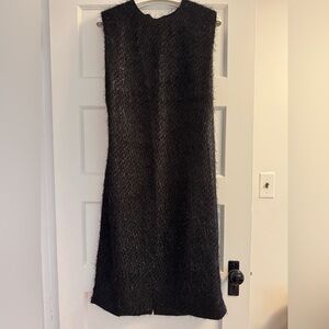 COS Sleeveless Black Midi Dress